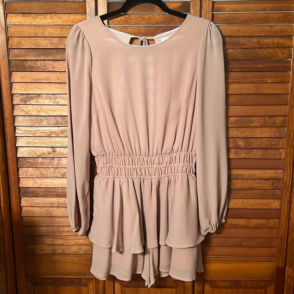 Super cute light pink romper